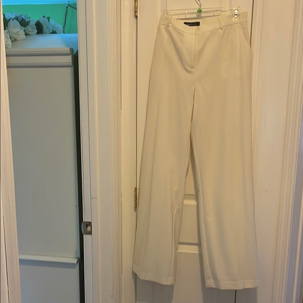Elegant Cream Women's Pants